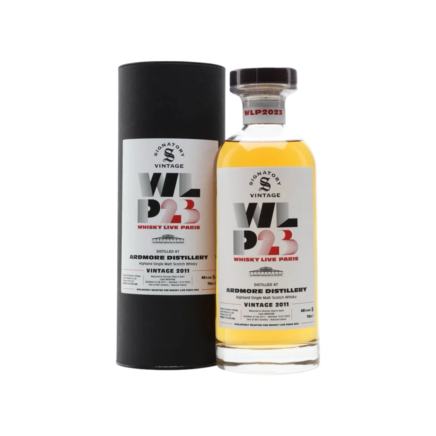 Ardmore 2011 12 Year Old Signatory for Whisky Live Paris