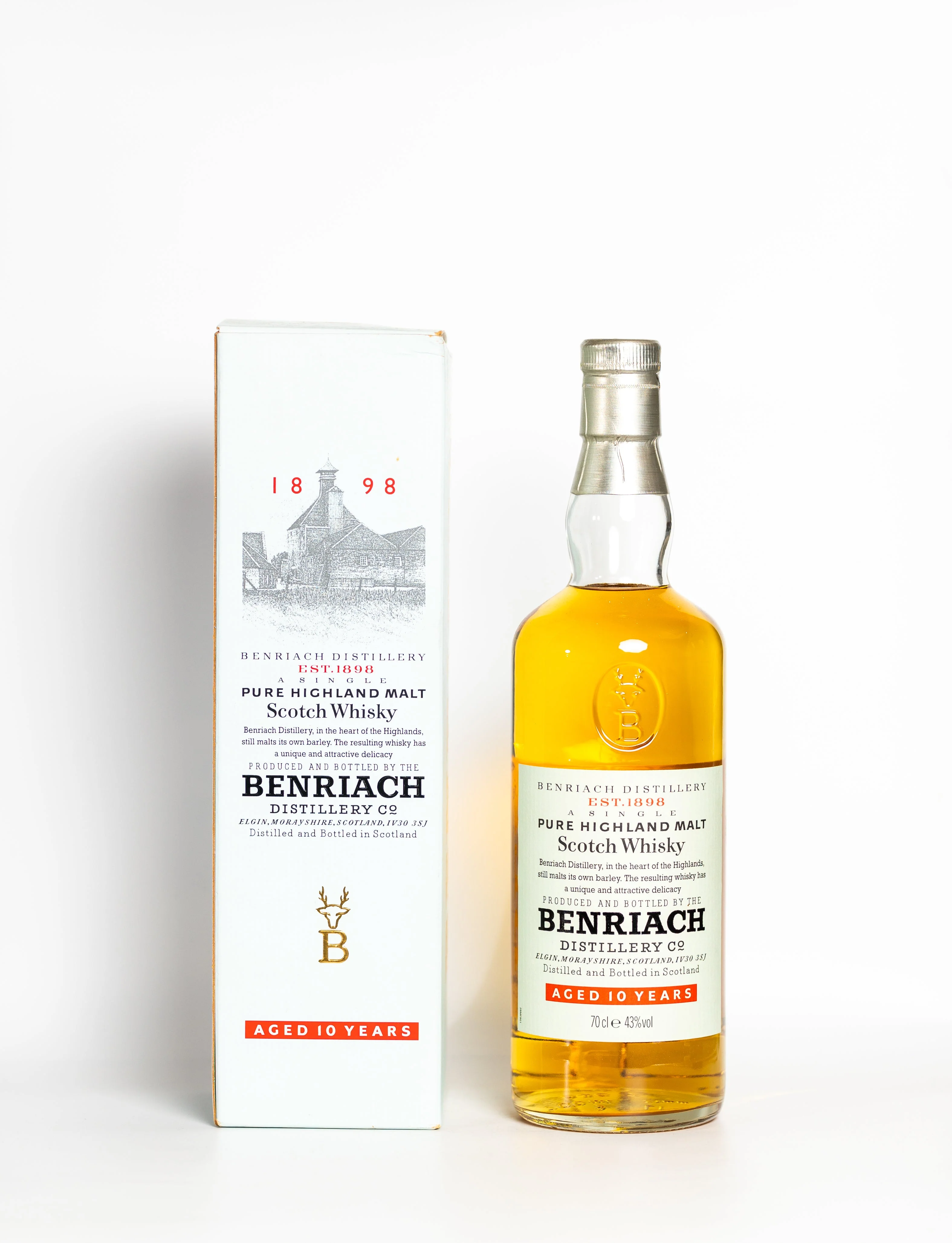 BenRiach 10 years old Pure Highland Malt - 2003 - Image 4