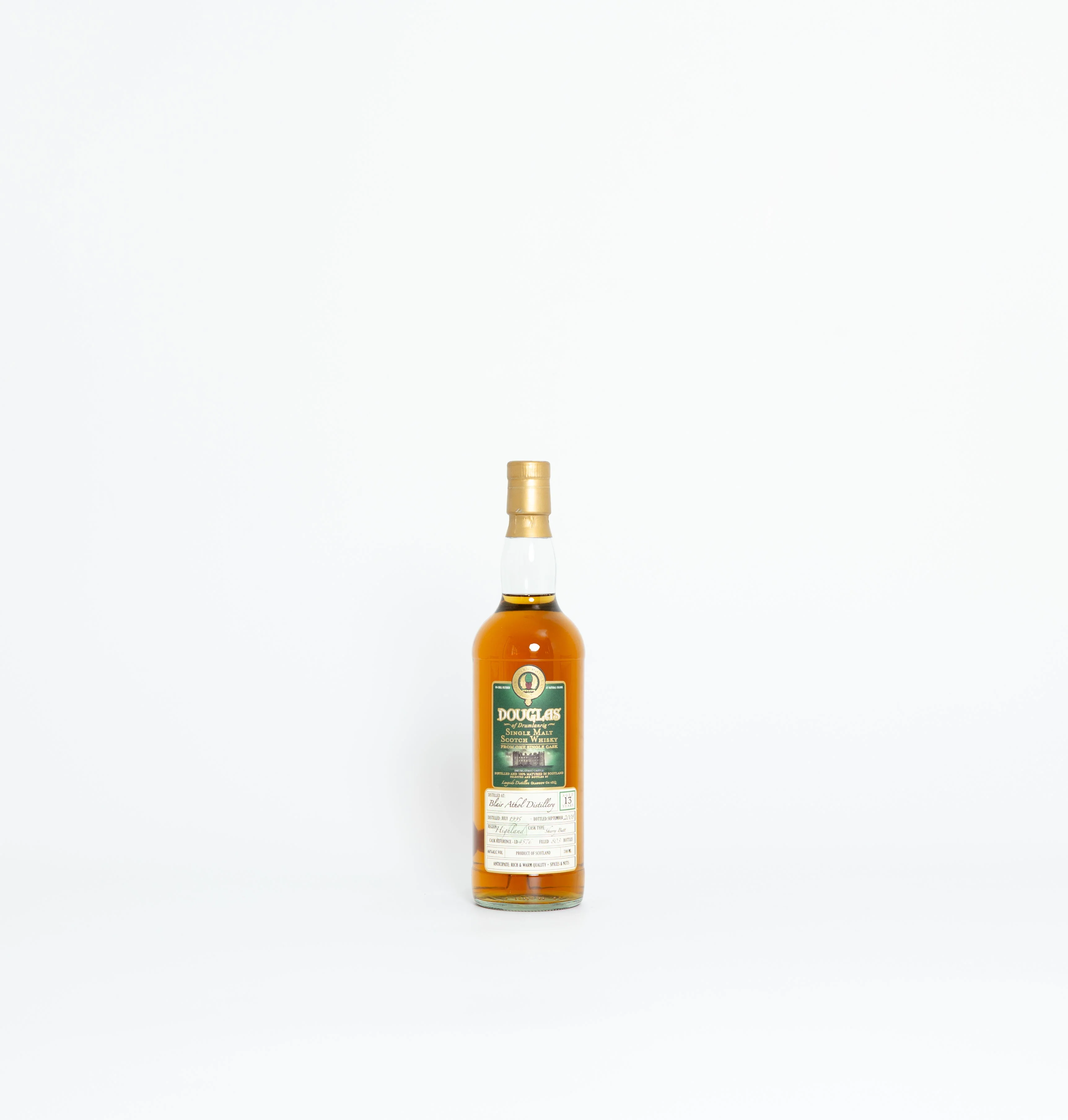 Blair Athol - 13 Year Old (1995) Single Cask #4567 (Douglas of Drumlanrig) - Image 2