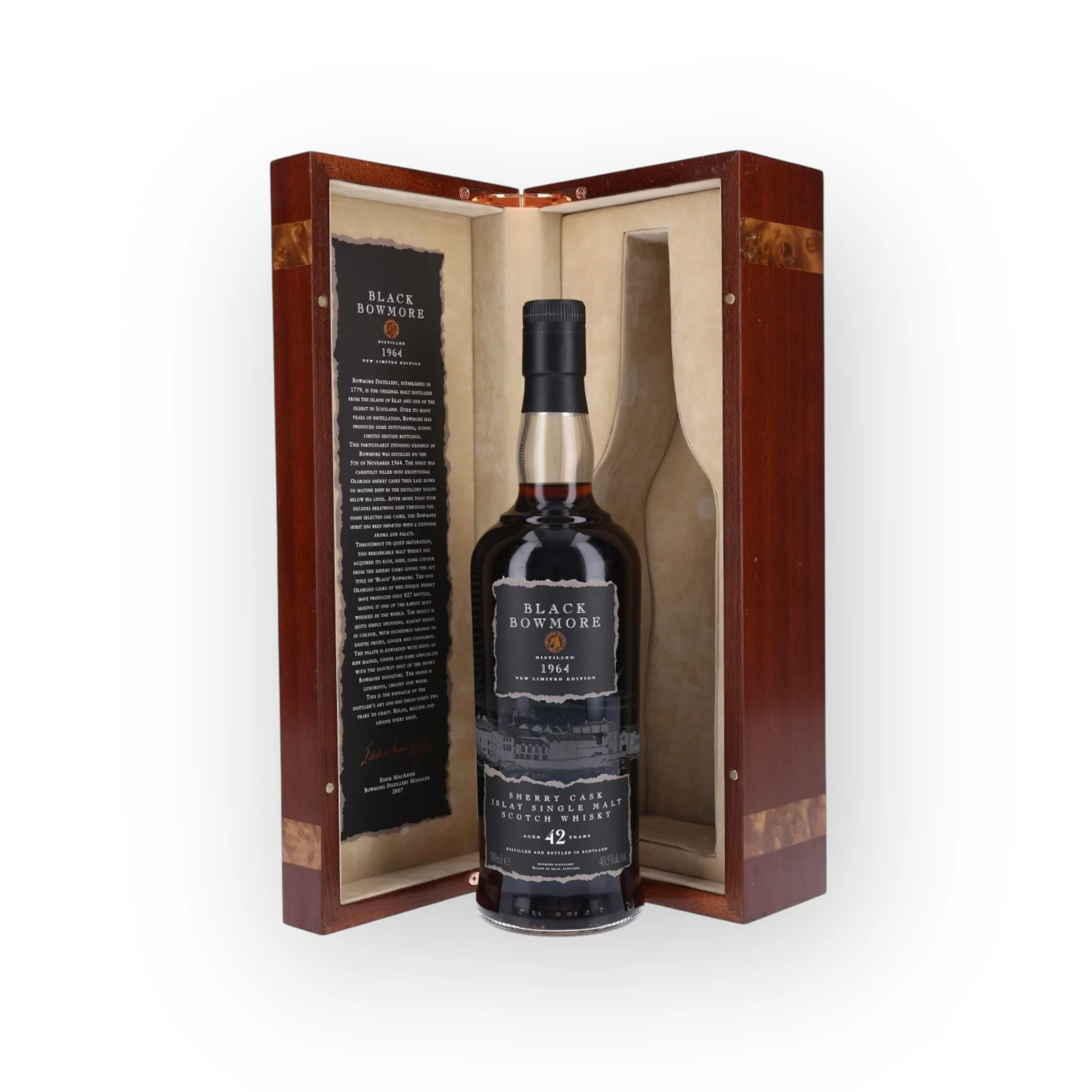 Bowmore 1964 Black Bowmore 42 Year Old - Image 2