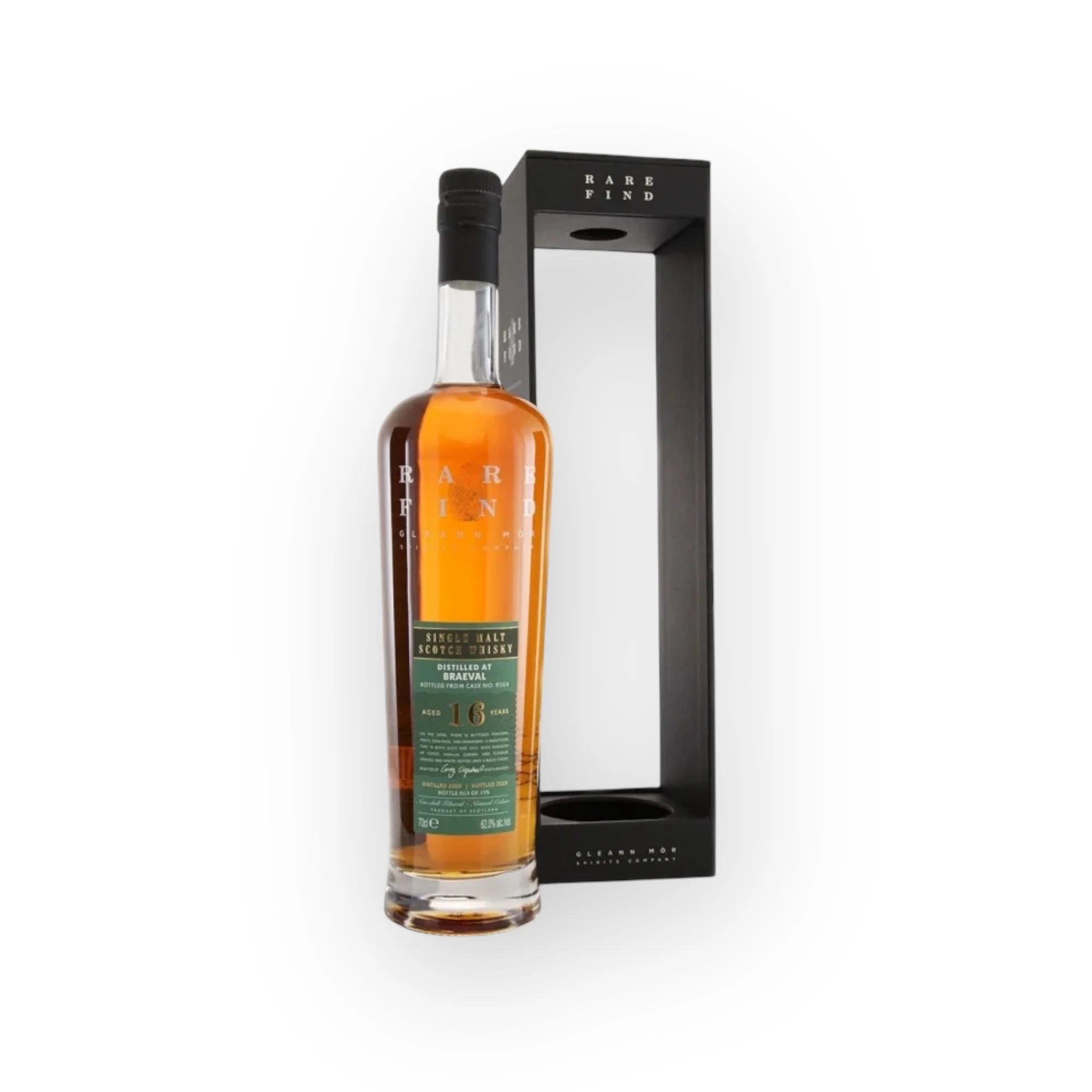 Braeval 16 Year Old FF Ex Bourbon Finish Rare Find 62%