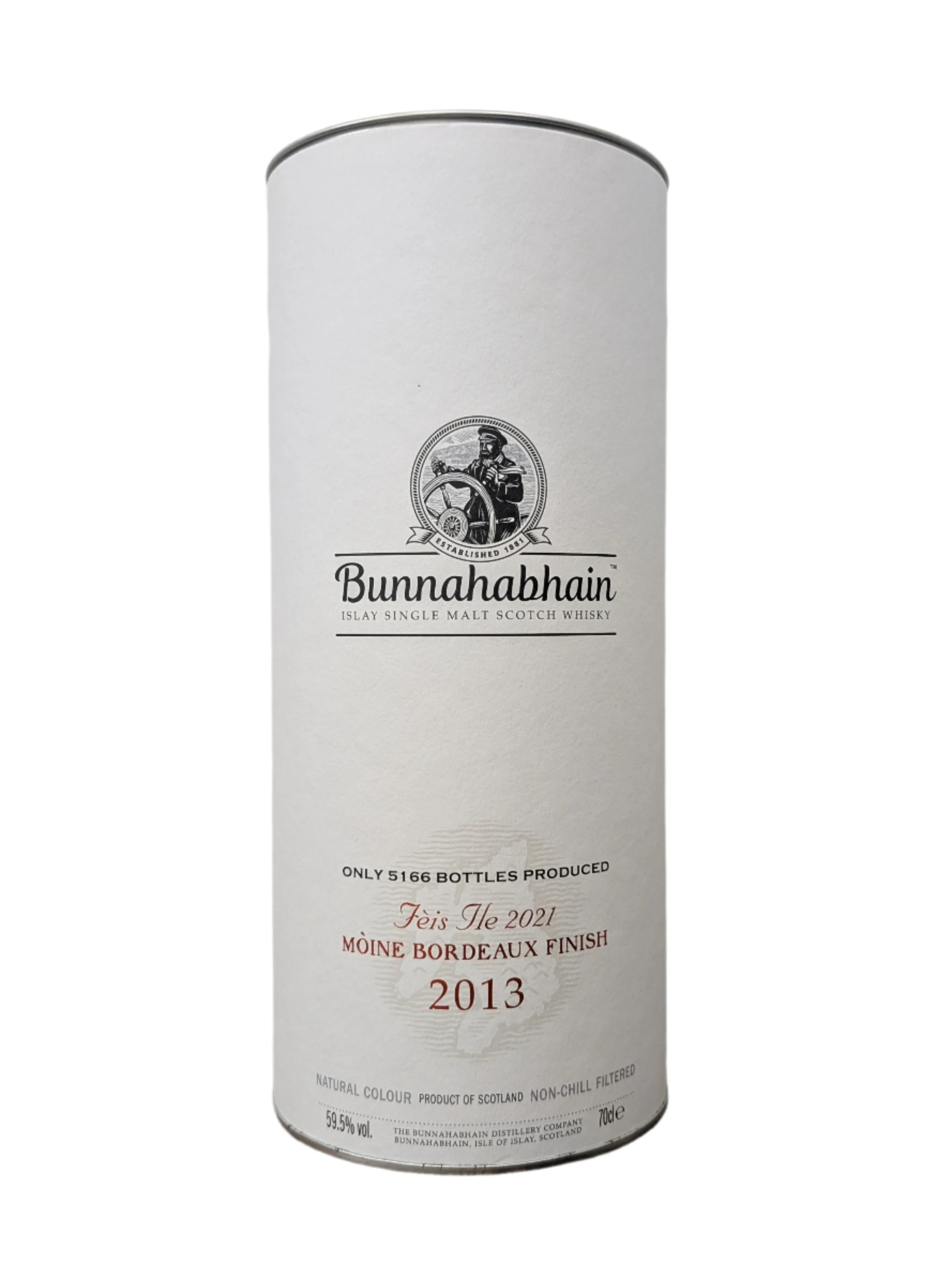 Bunnahabhain Feis Ile 2021 Moine Bordeaux Finish 2013 - Image 2