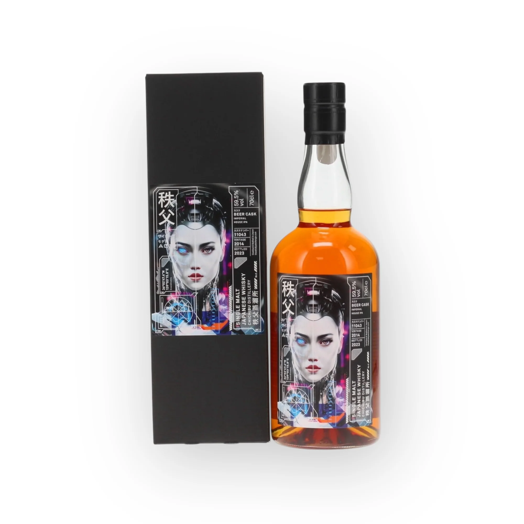 Chichibu 2014 Single Cask #11043 - Cyborg Trilogy A01 - TWE