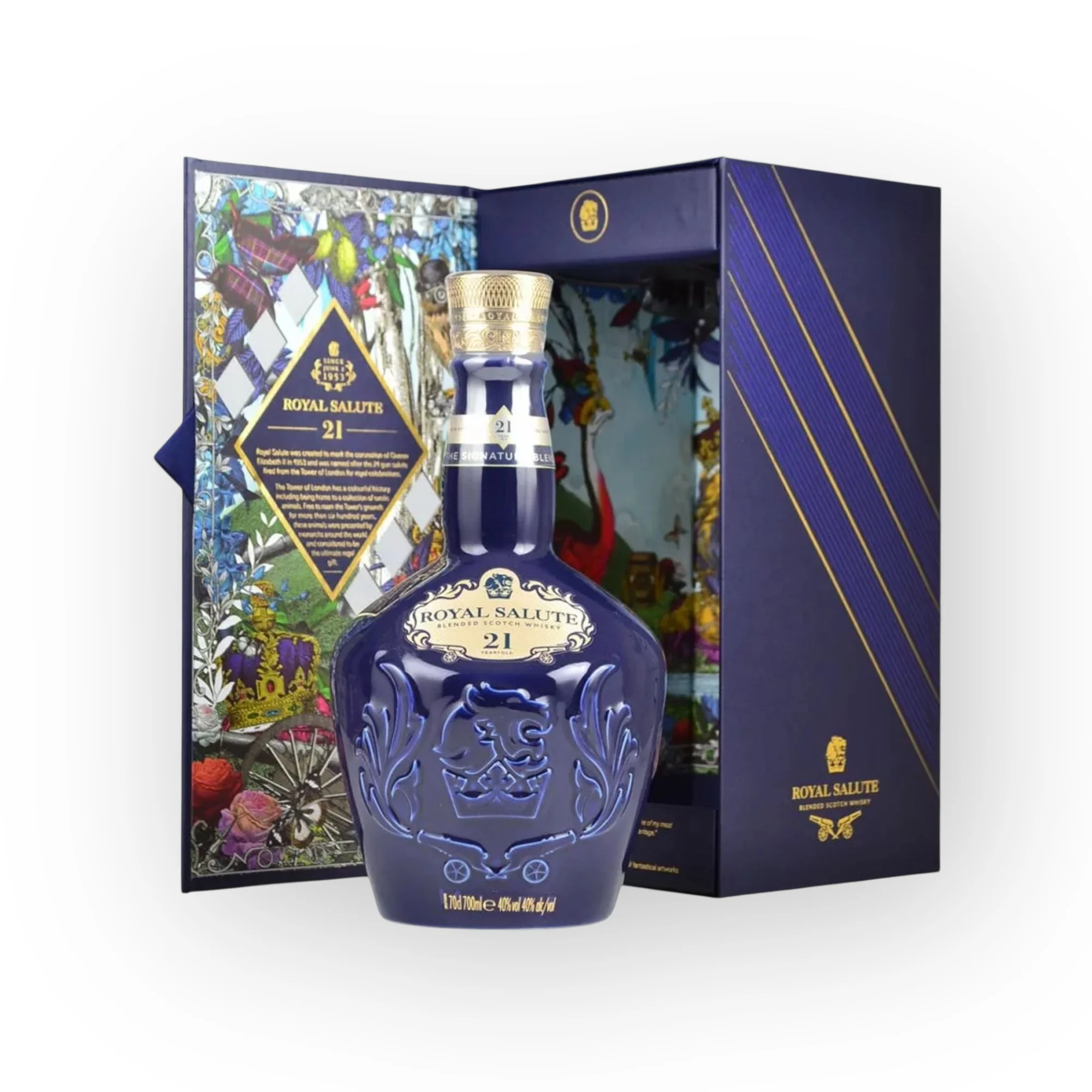 Chivas Royal Salute 21 Year Old Signature Blend Sapphire Whisky - Image 2