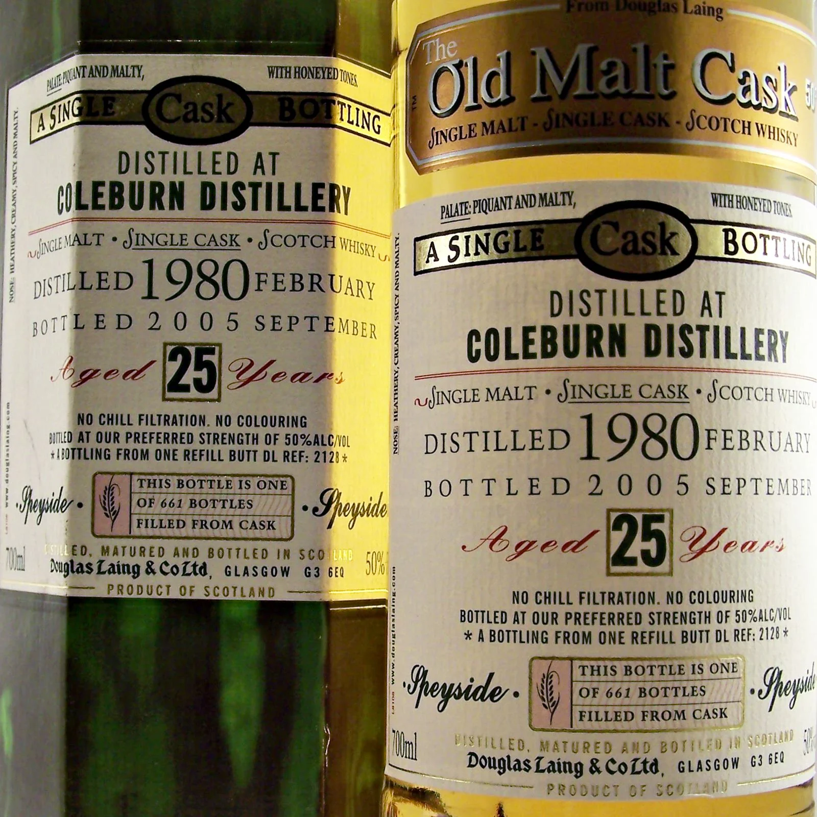 Coleburn 25 Year Old - Old Malt Cask - Image 3