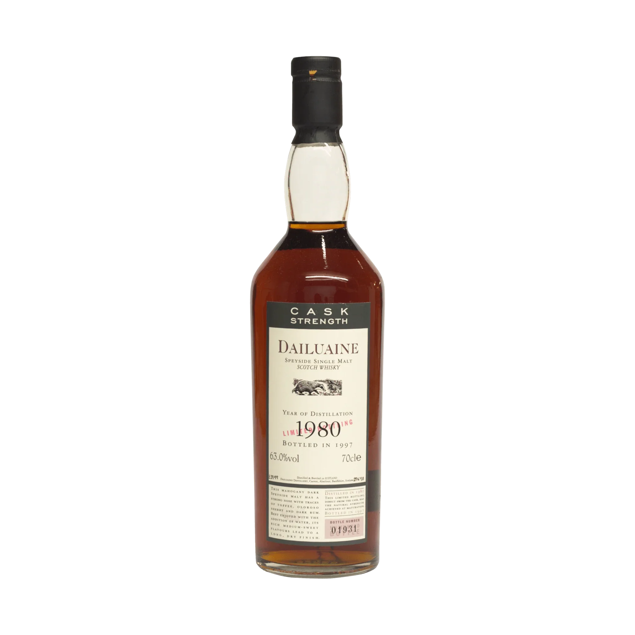 DAILUAINE 1980 17 Year Old 'Flora And Fauna' Limited Edition 63.00% 70cl