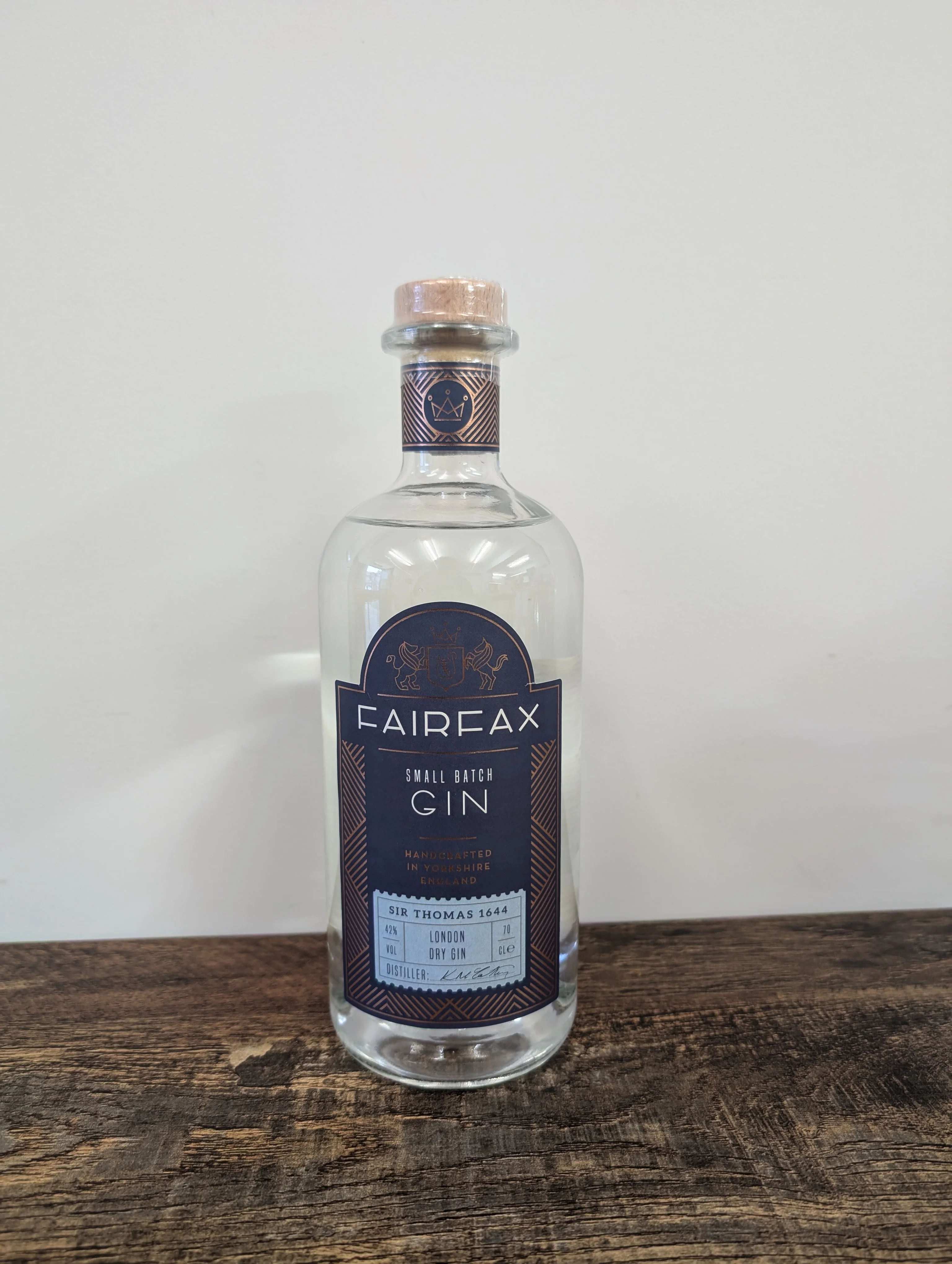 Fairfax Sir Thomas 1644 London Dry Gin