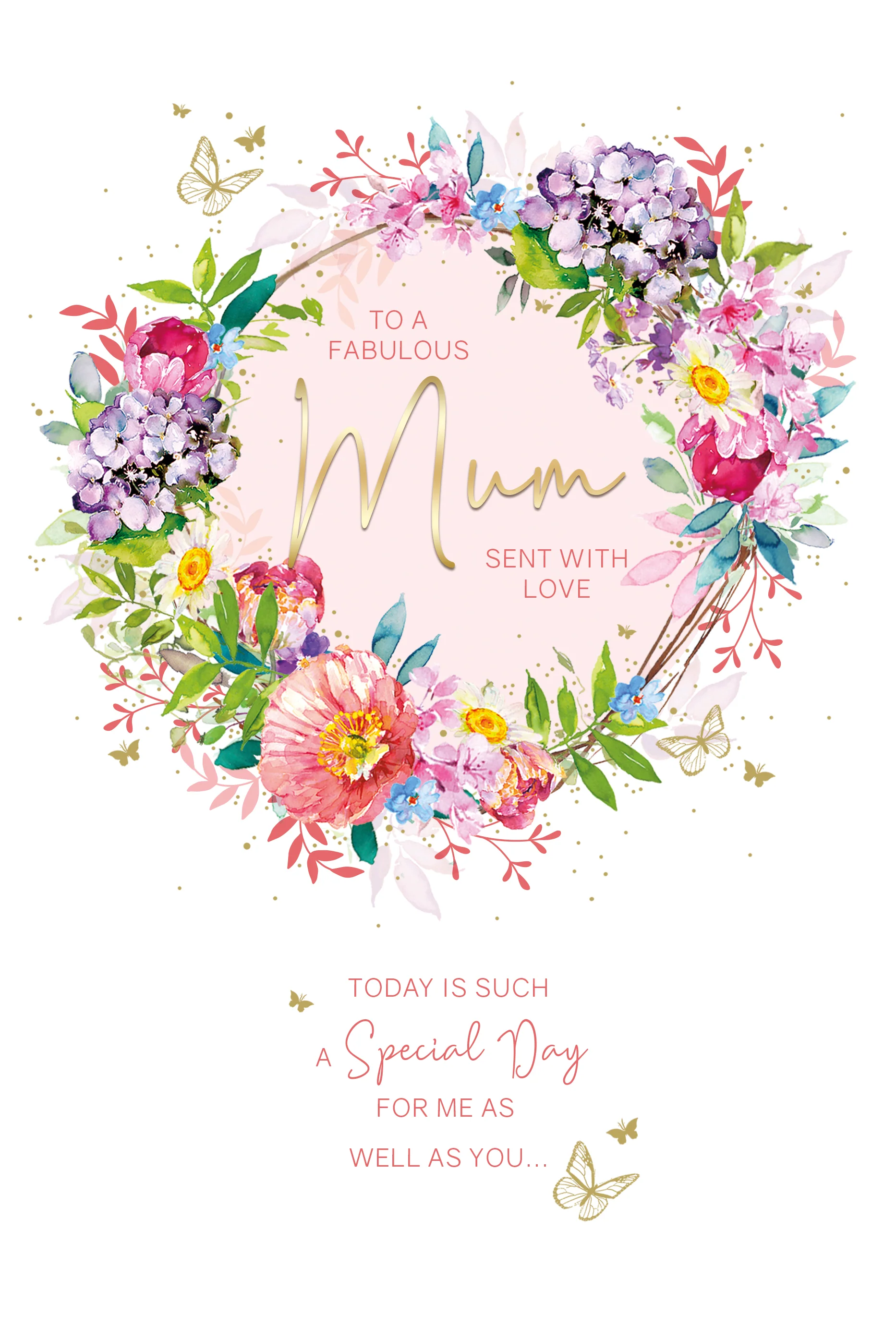 Flowers Mother's Day Card - Image 2
