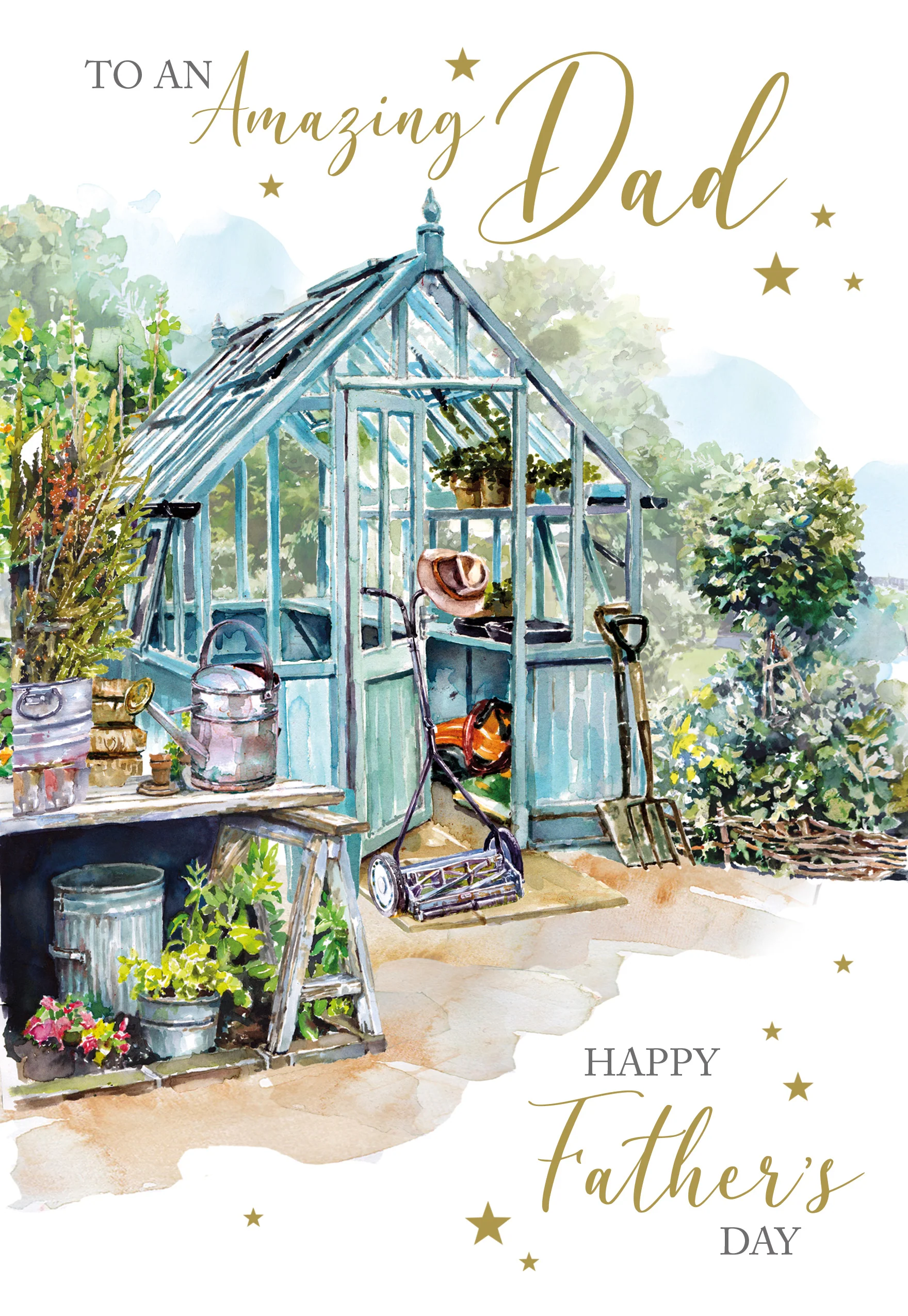 Gardening Father's Day Card