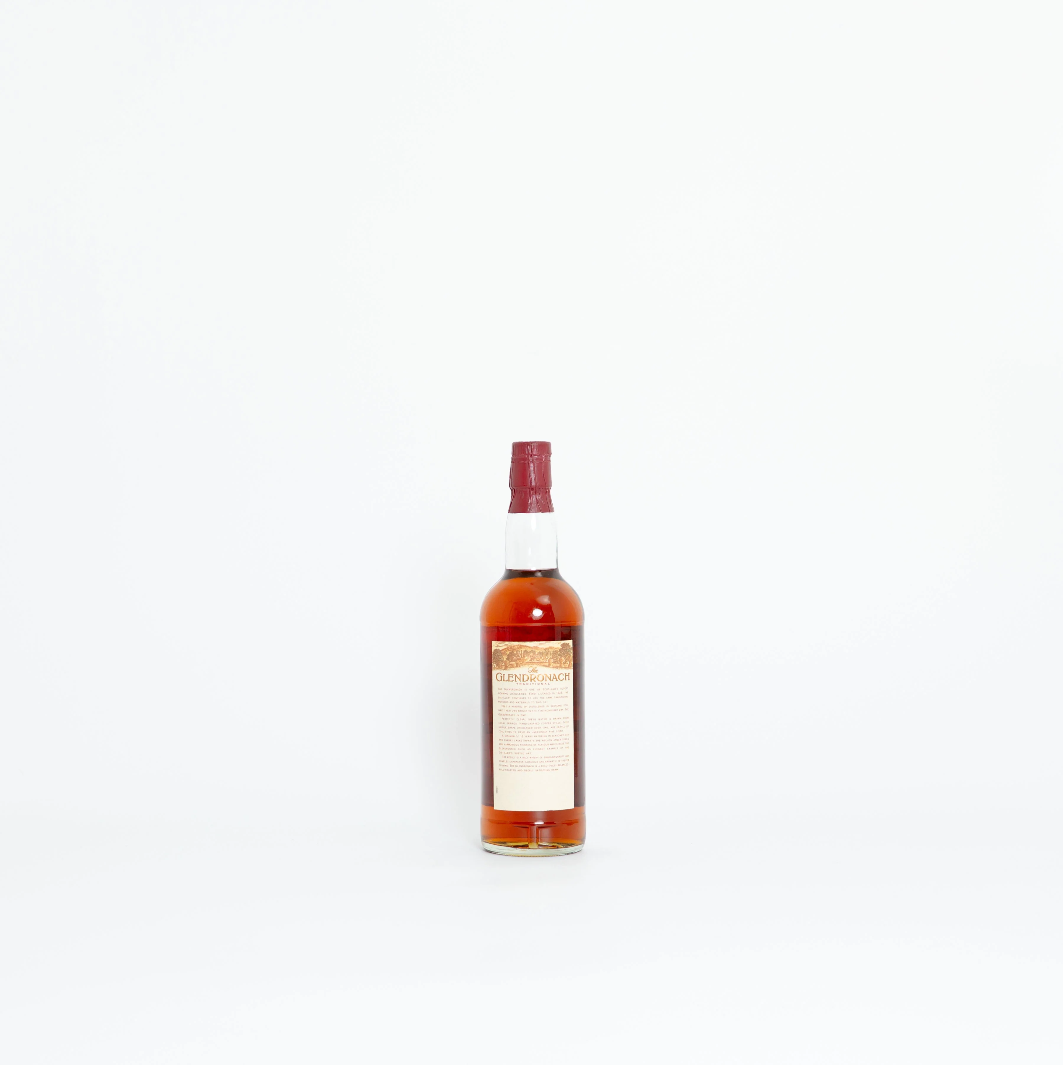 Glendronach 12 Year Old Original (1980s) Sherry Cask Speyside Single Malt 75cl 40% ABV - Image 4
