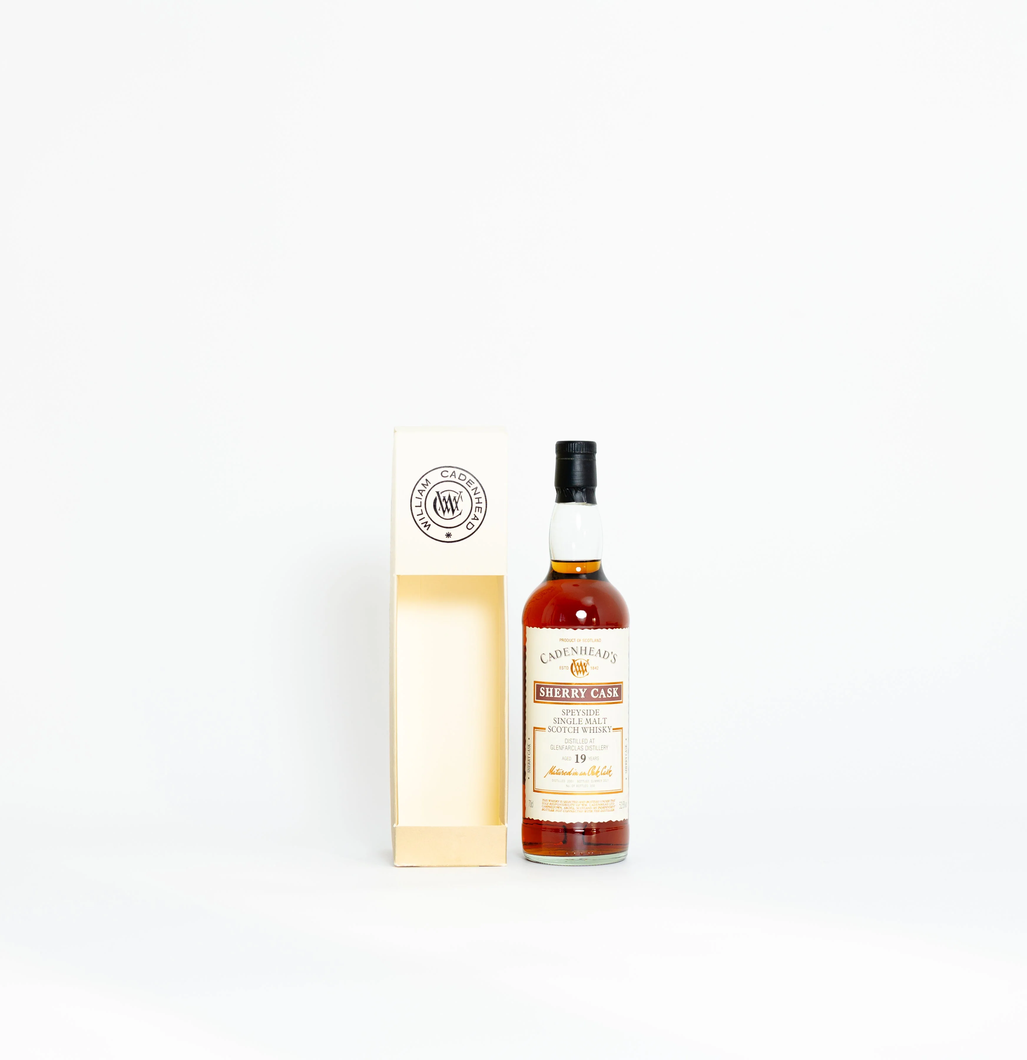Glenfarclas 19 Year Old Cadenhead's Sherry Cask