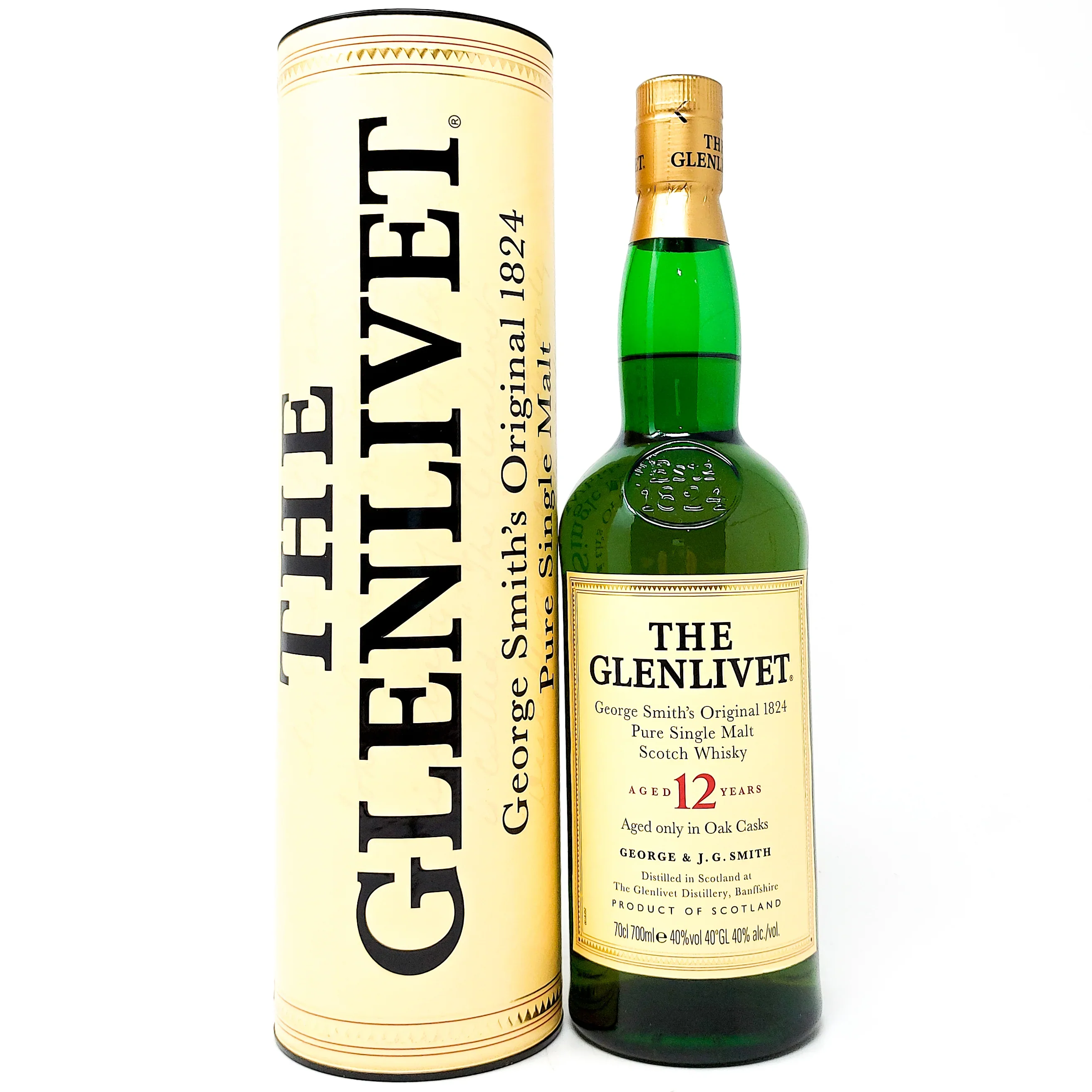 Glenlivet 12 Year Old 1990s 1 Litre