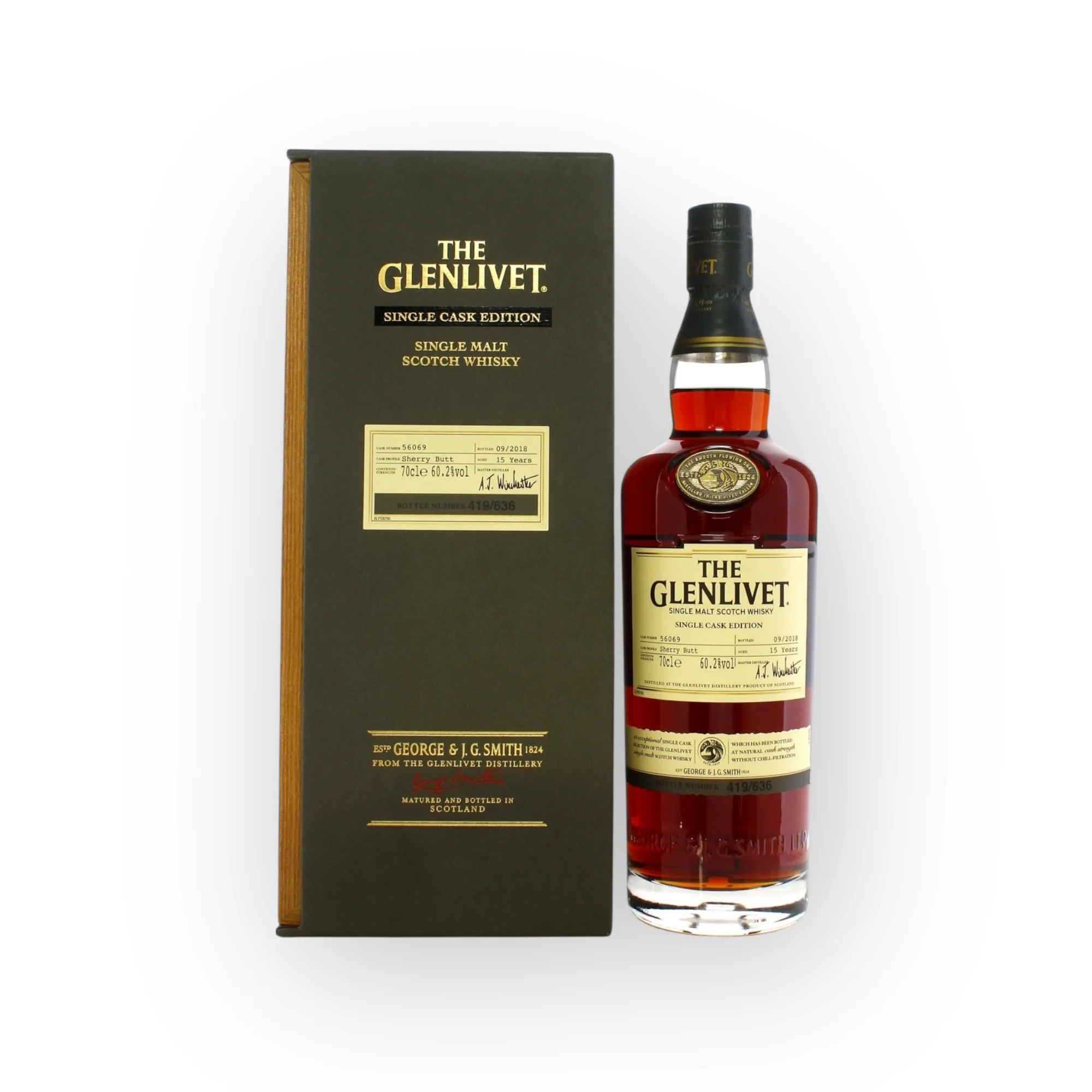 Glenlivet 15 Year Old Single Cask #56069
