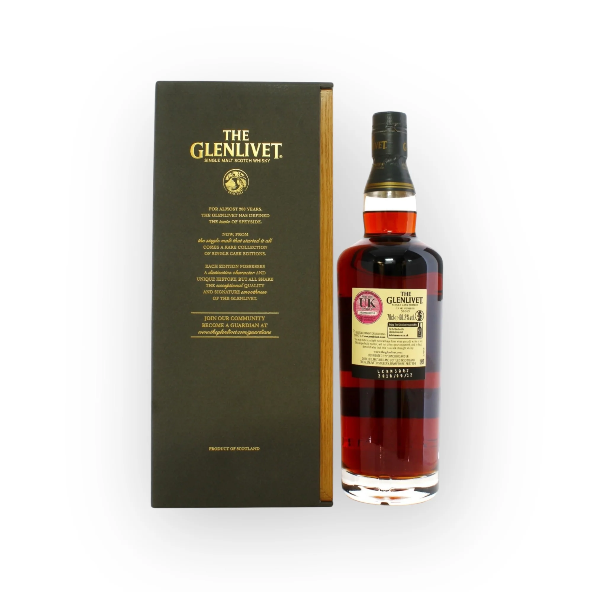 Glenlivet 15 Year Old Single Cask #56069 - Image 2