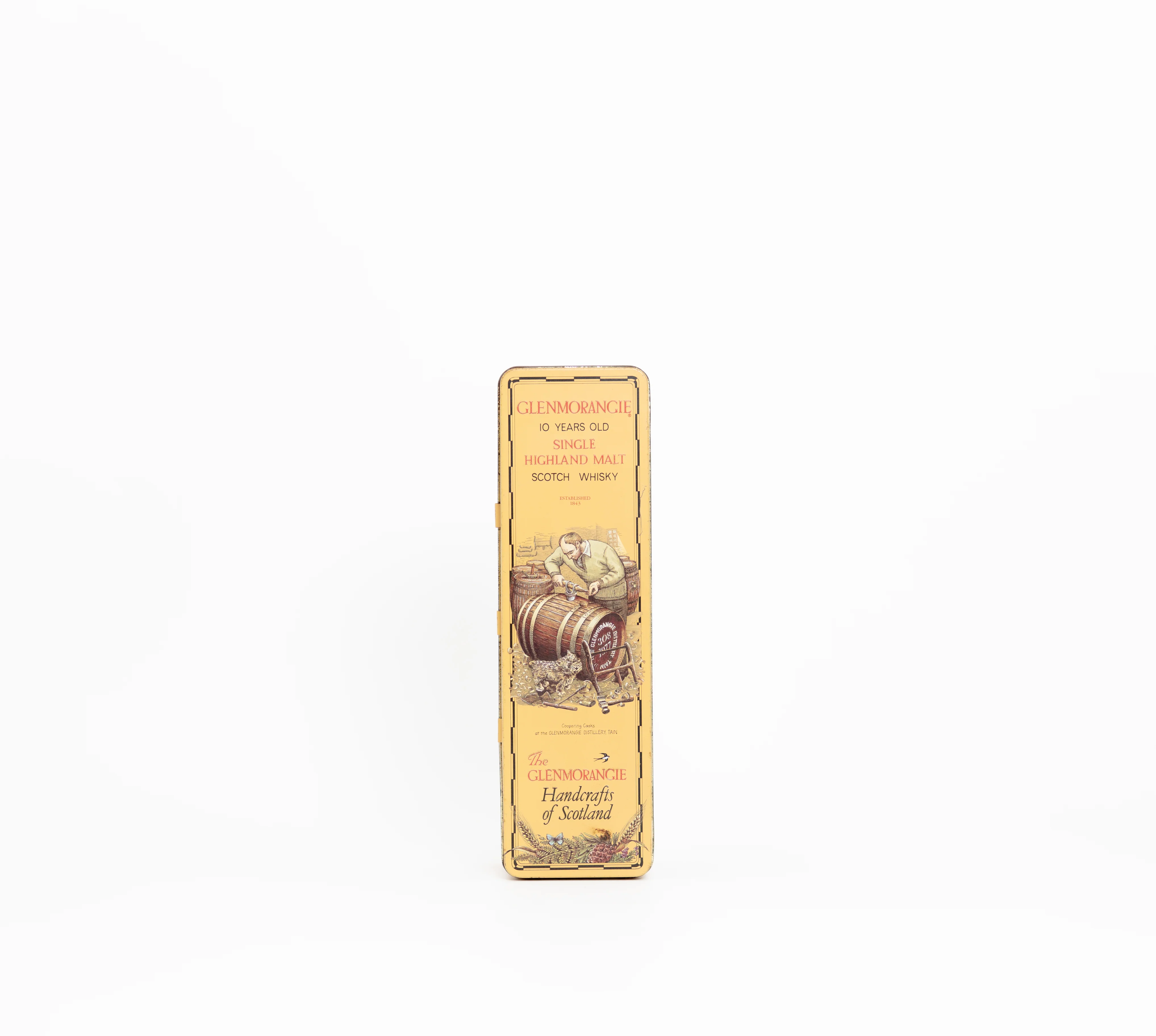 Glenmorangie 10 Year Old Handcrafts Of Scotland 1980s Tin - Image 2