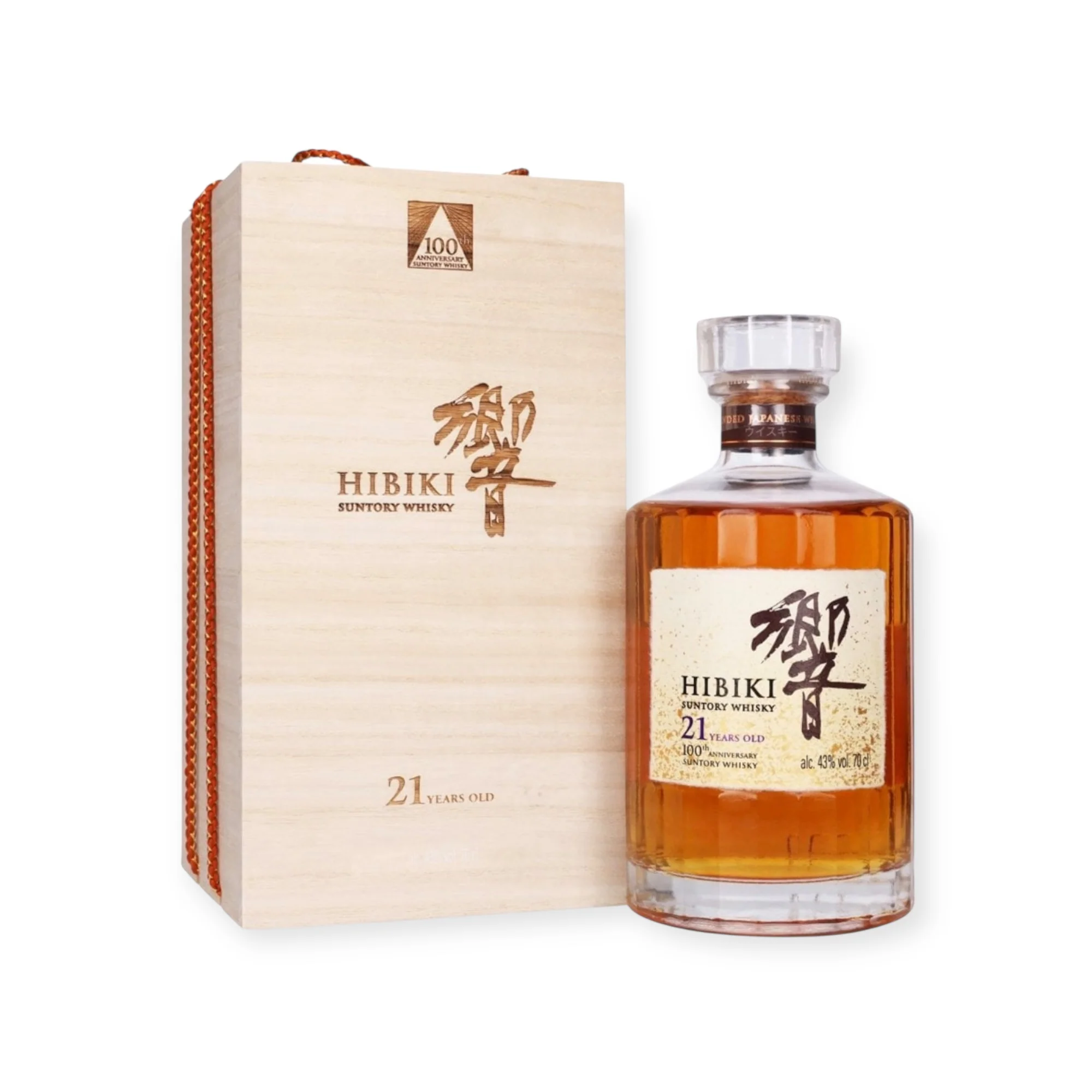 Hibiki 21 Year Old Mizunara 100th Anniversary Limited Edition