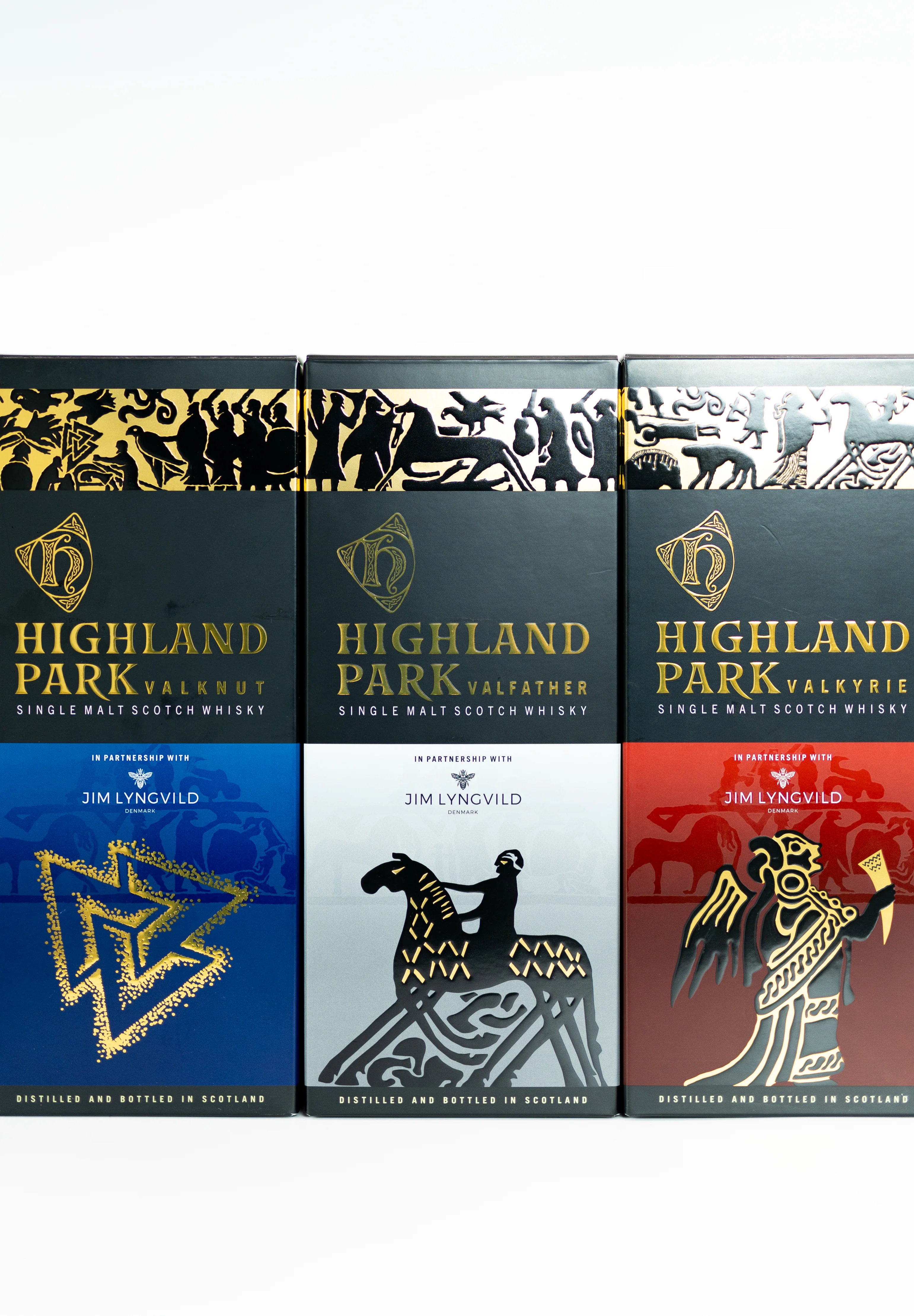 Highland Park Viking Legend Series Full Set - Valkyrie, Valknut & Valfather - Image 4