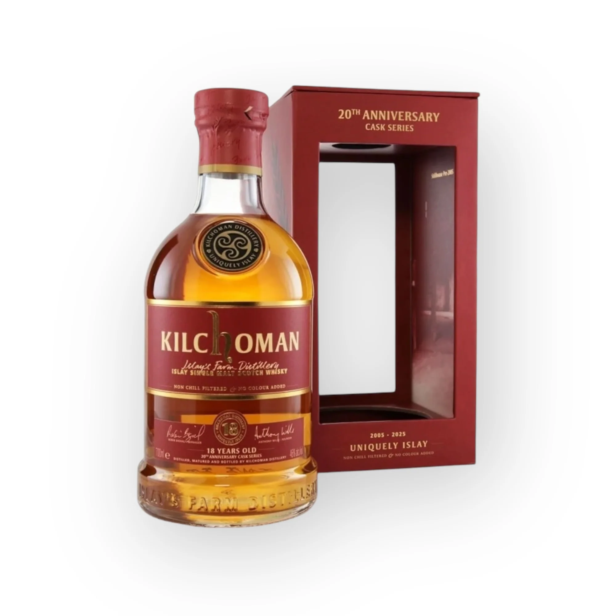 Kilchoman 18 Year Old Bourbon Cask Matured 20th Anniversary Series - Image 2