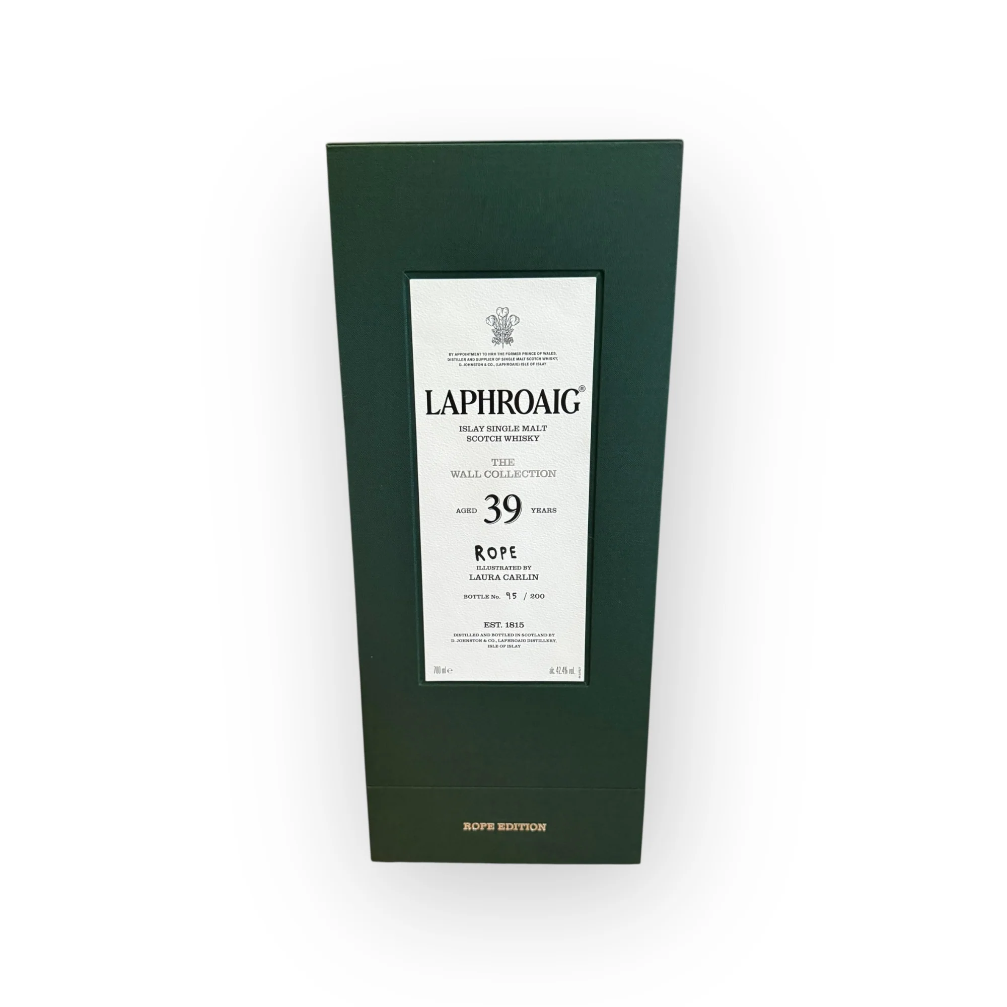 Laphroaig 39 Year Old - The Wall Collection (Rope Edition) - Image 2