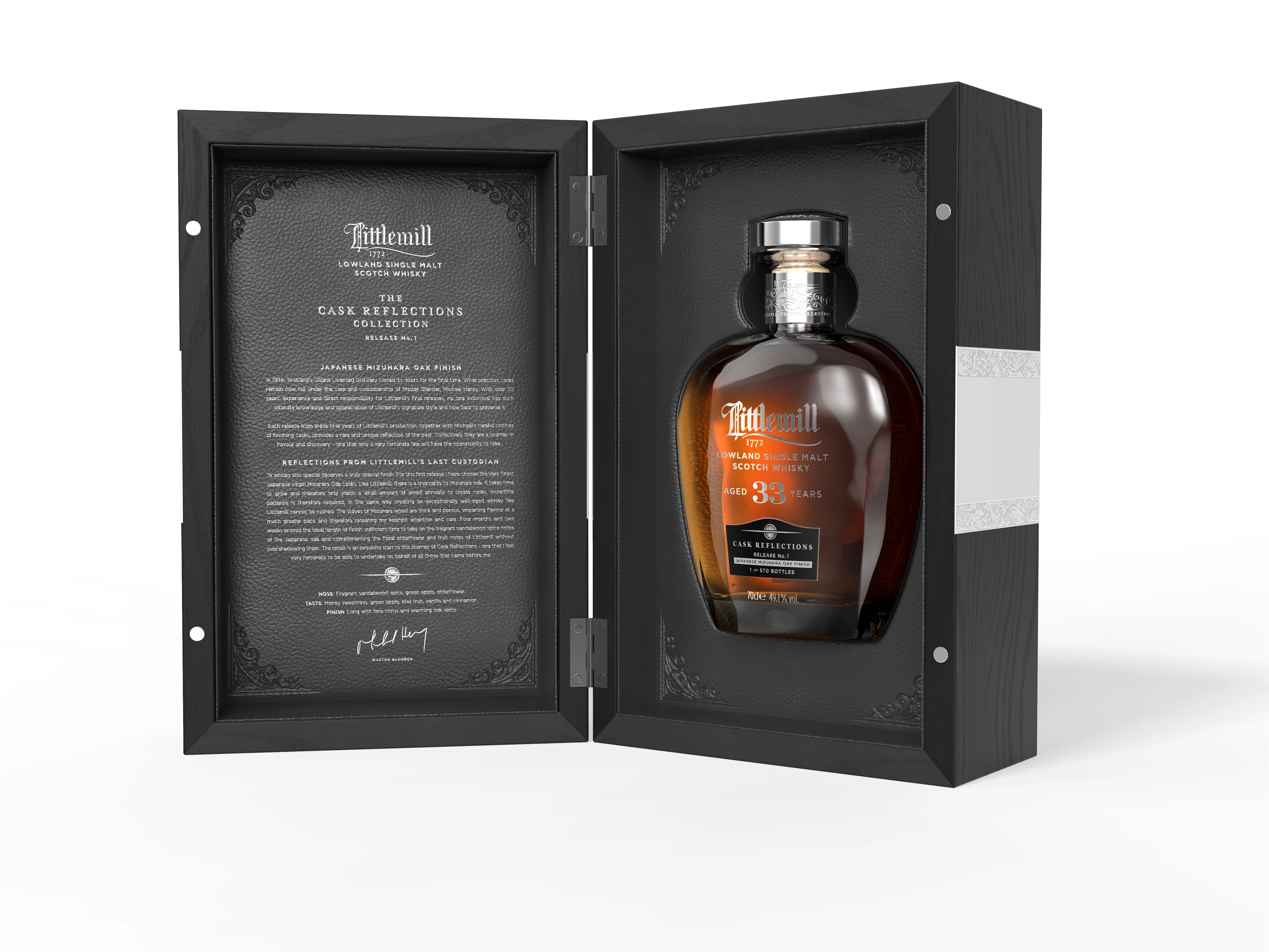 Littlemill 33 Year Old Mizunara Finish - Image 2