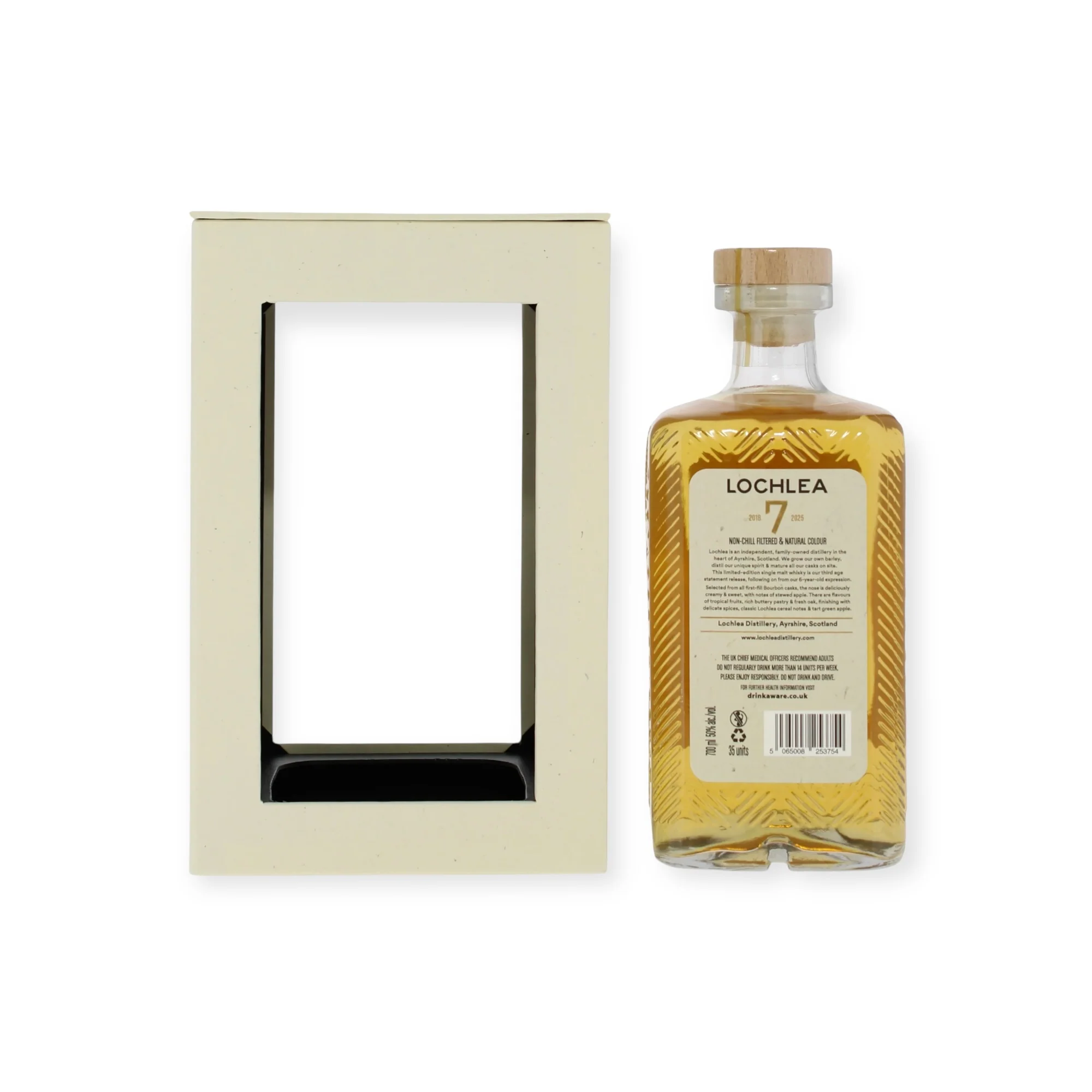 Lochlea 2018 7 Year Old 70cl 50% abv - Image 3