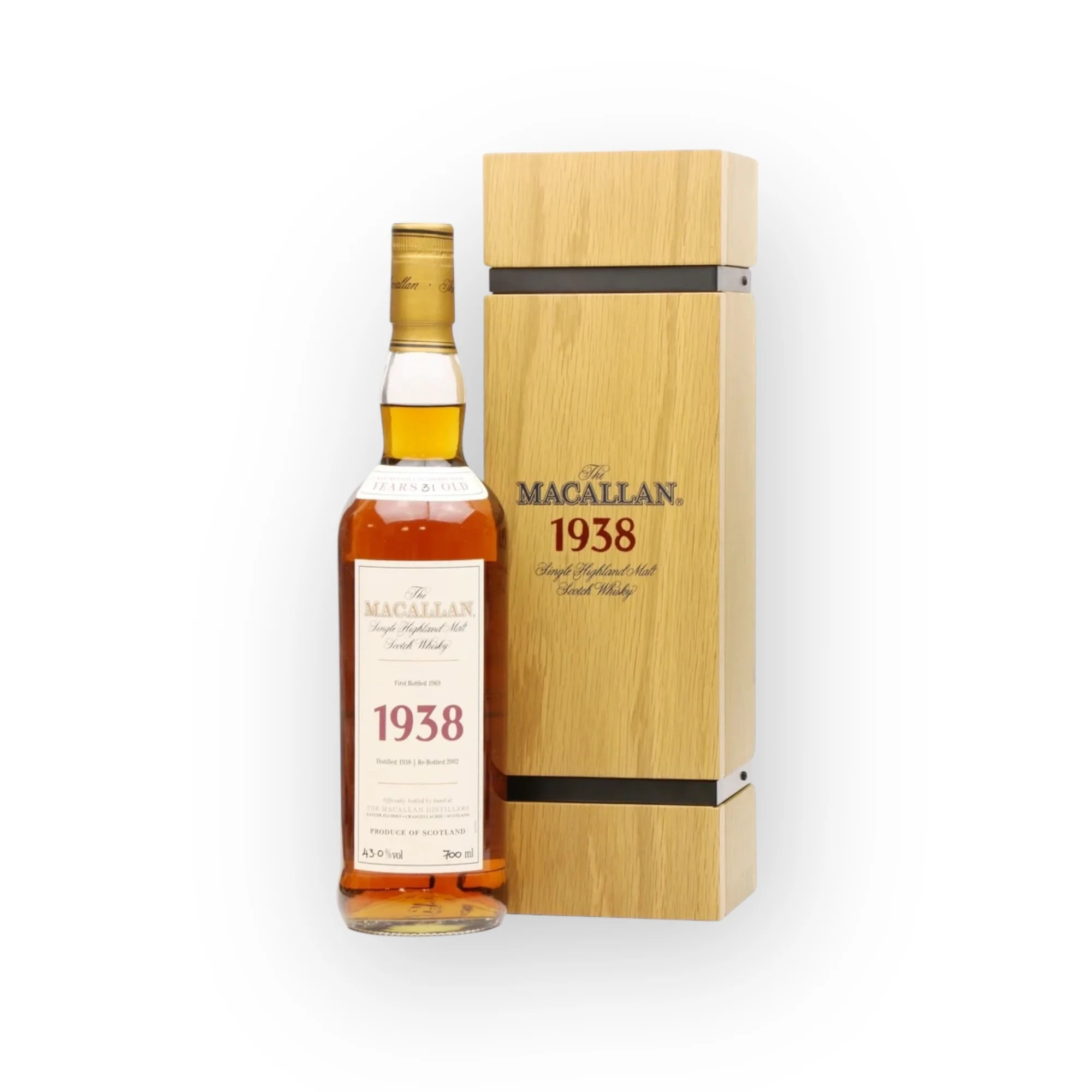 Macallan 31 Year Old 1938 Fine & Rare - Image 2