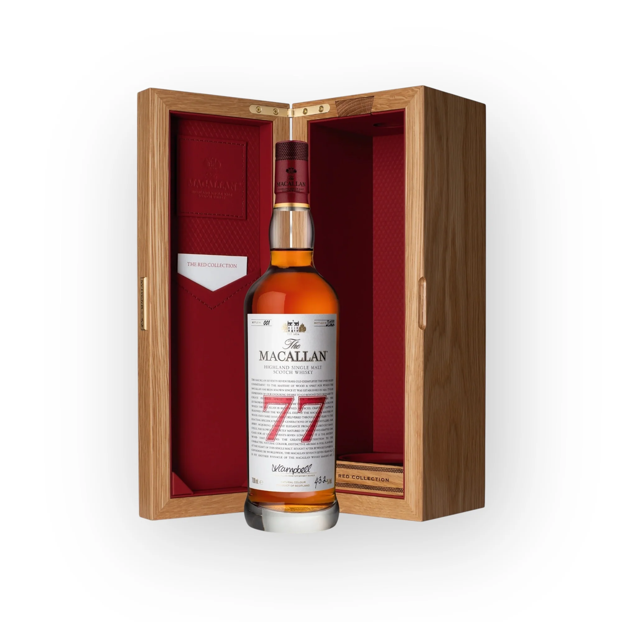 Macallan 77 Year Old - The Red Collection - Image 2