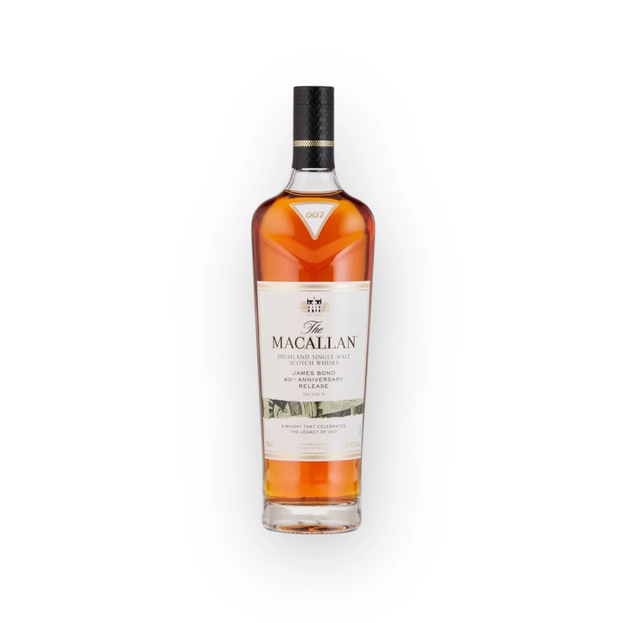 Macallan Whisky James Bond 60th Anniversary Full Set 6 x 70cl - Image 3