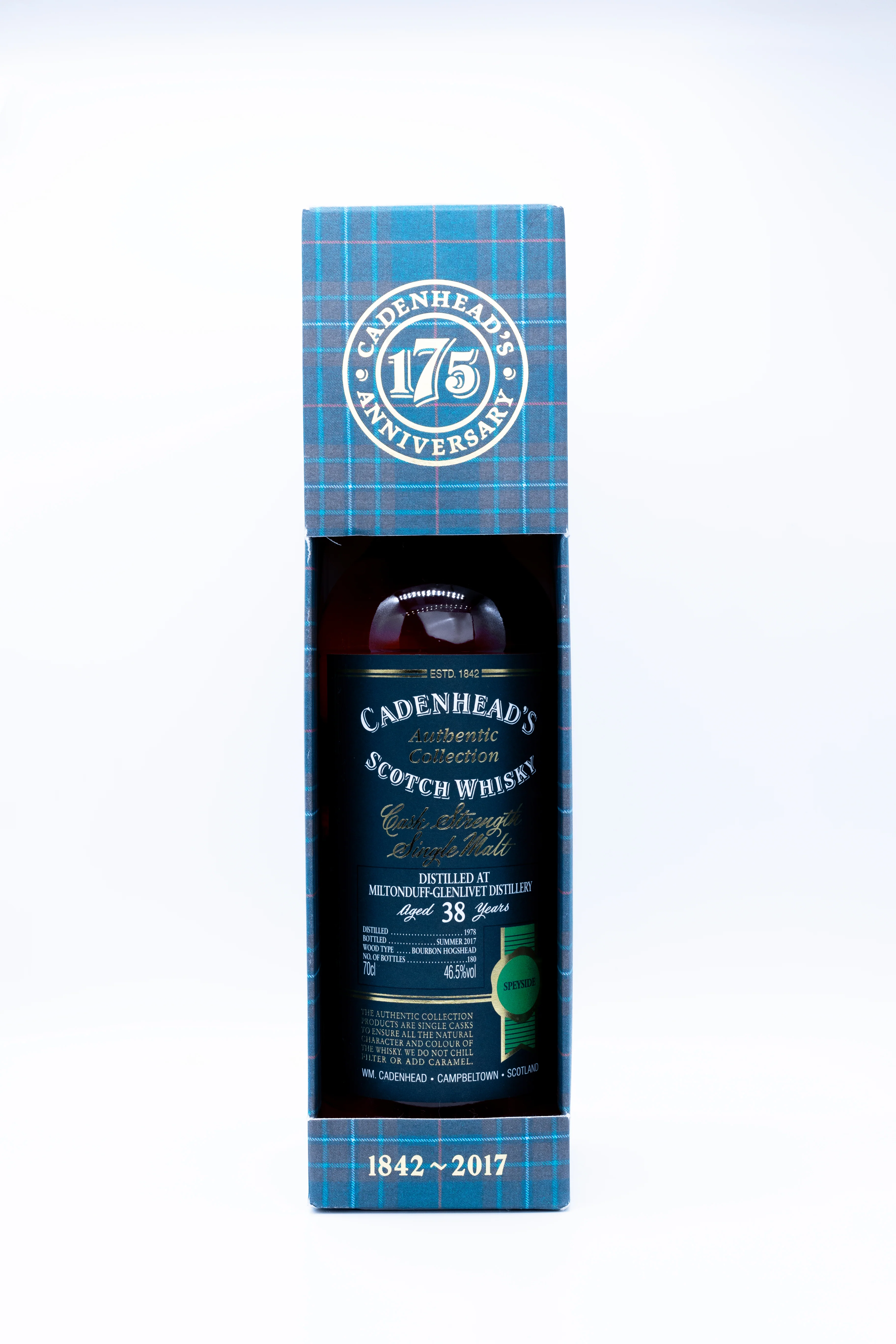 Miltonduff Glenlivet 38 Year Old  Cadenhead's Authentic Collection - Image 2