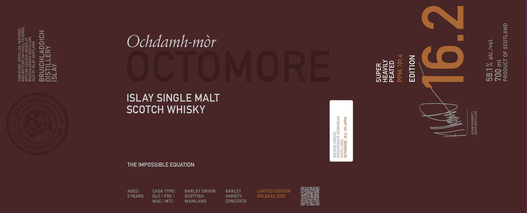 Octomore 16.2 5 Year Old - Image 3