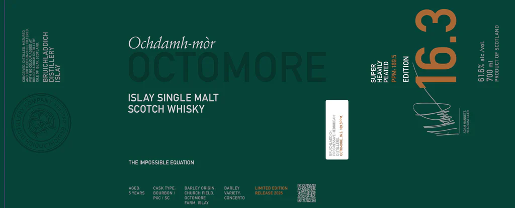 Octomore 16.3 5 Year Old - Image 3
