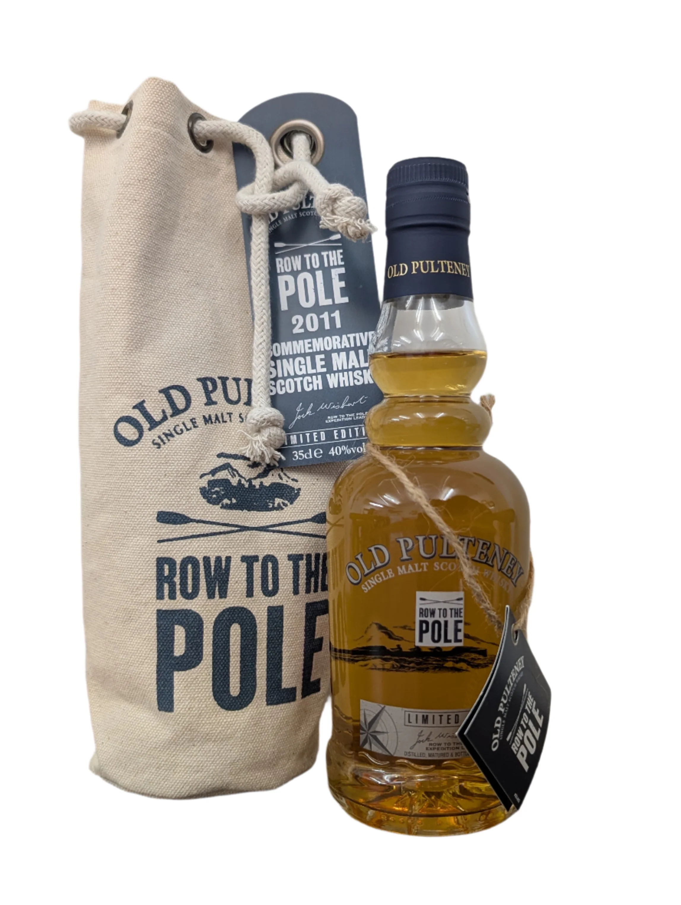 Old Pulteney Row To The Pole 2011 Commemorative Bottle - Image 2
