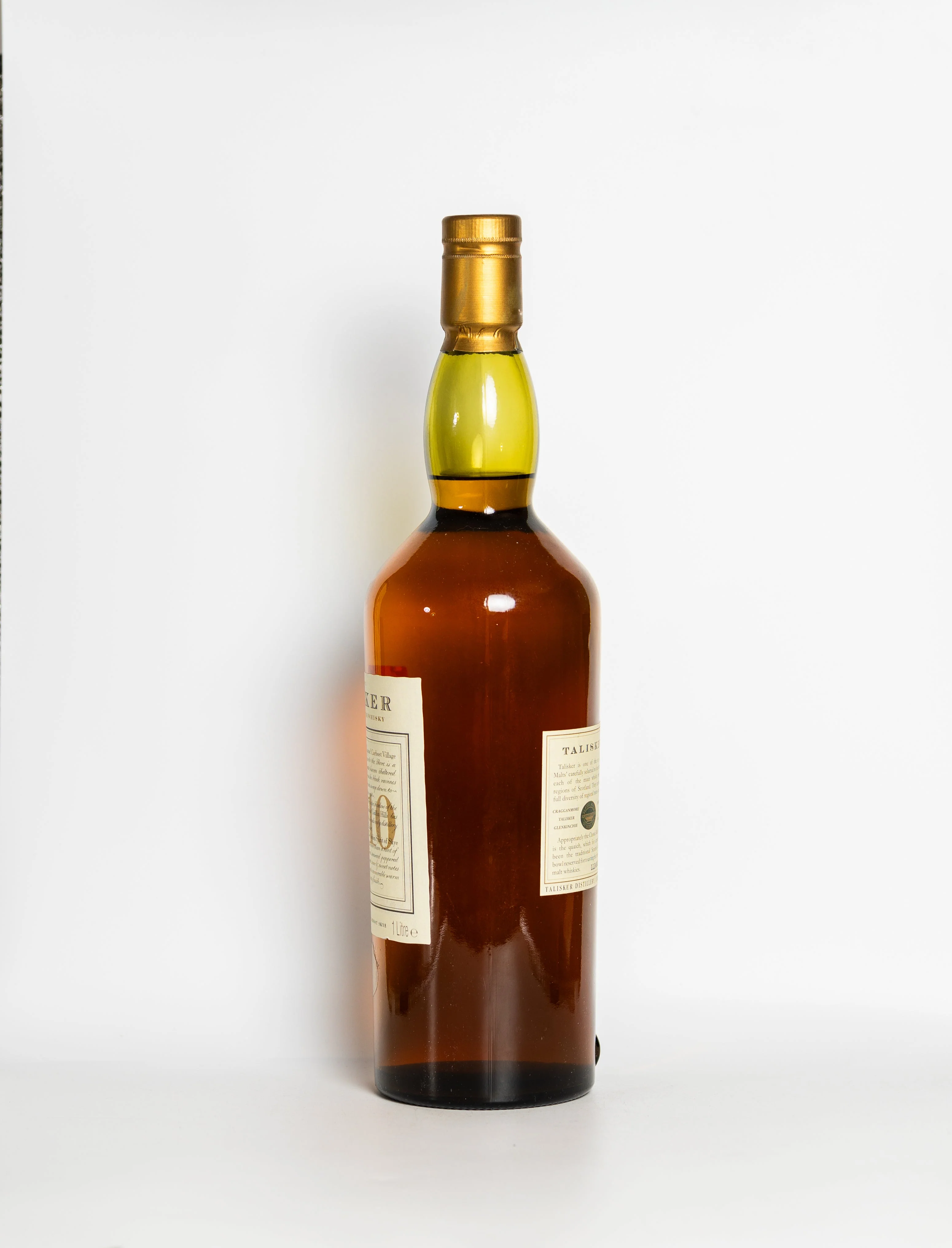 Talisker 10 Year Old - Map Label Bottled 1990s (1 Litre) - Image 3