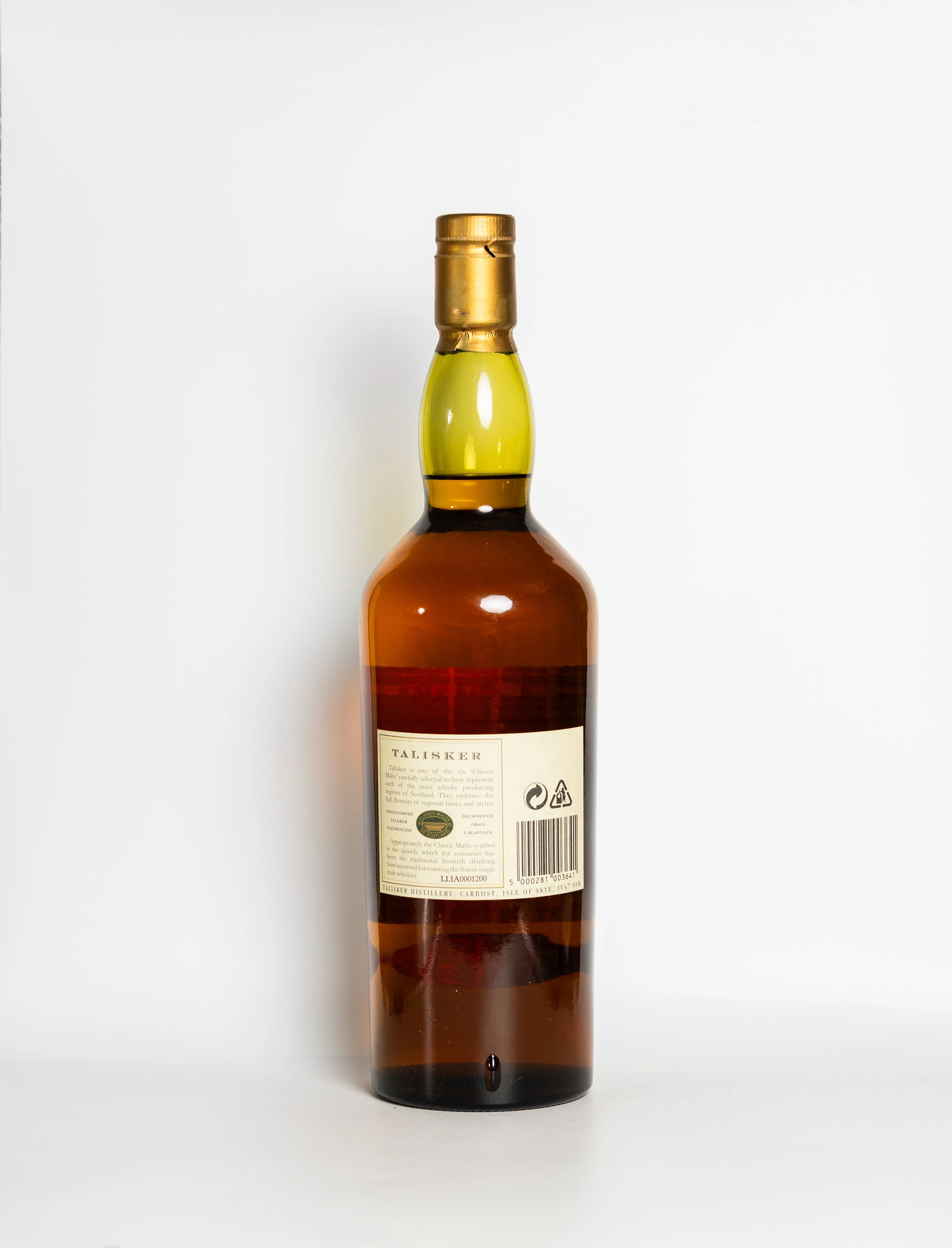 Talisker 10 Year Old - Map Label Bottled 1990s (1 Litre) - Image 4
