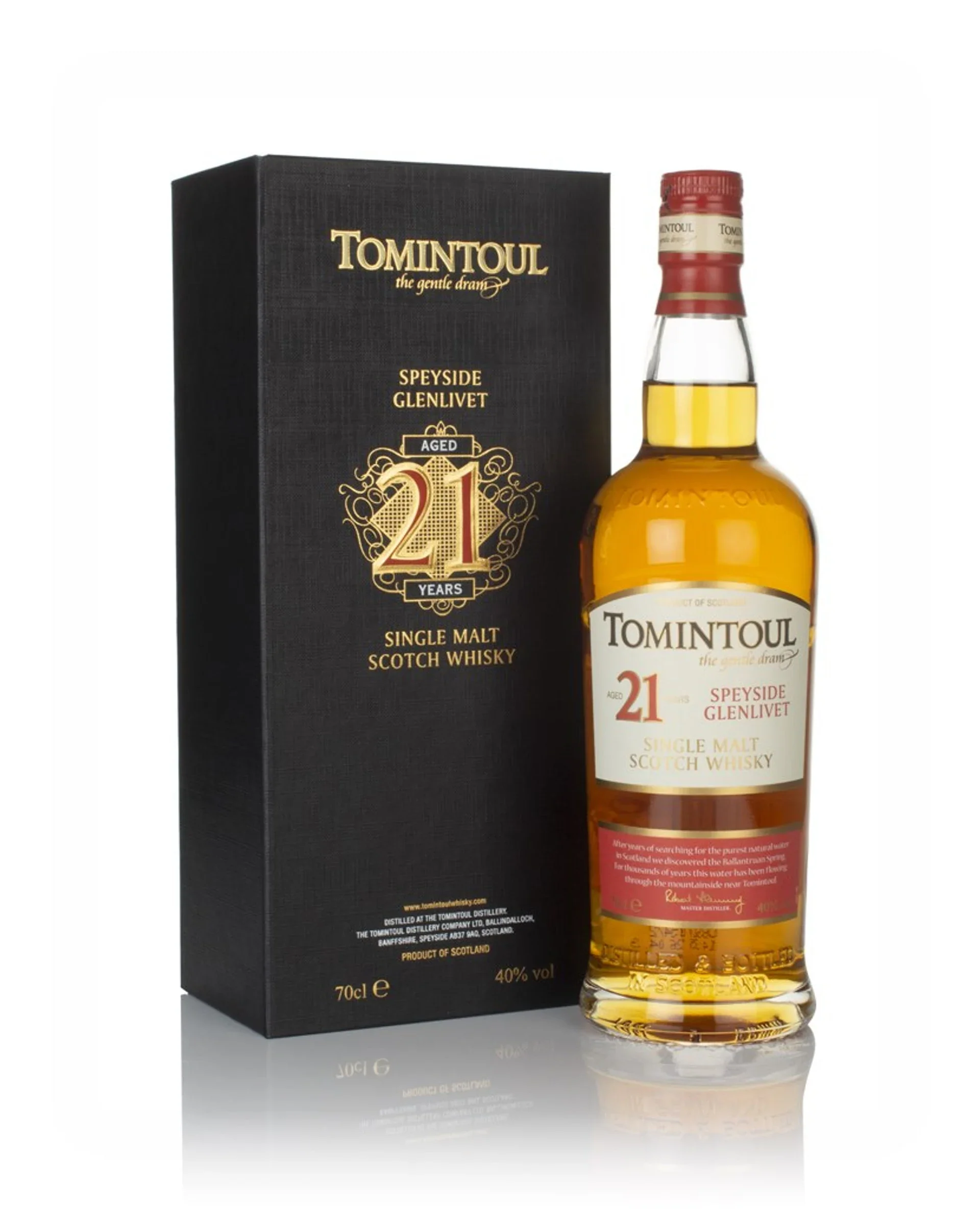 Tomintoul 21 Year Old 70cl Whisky