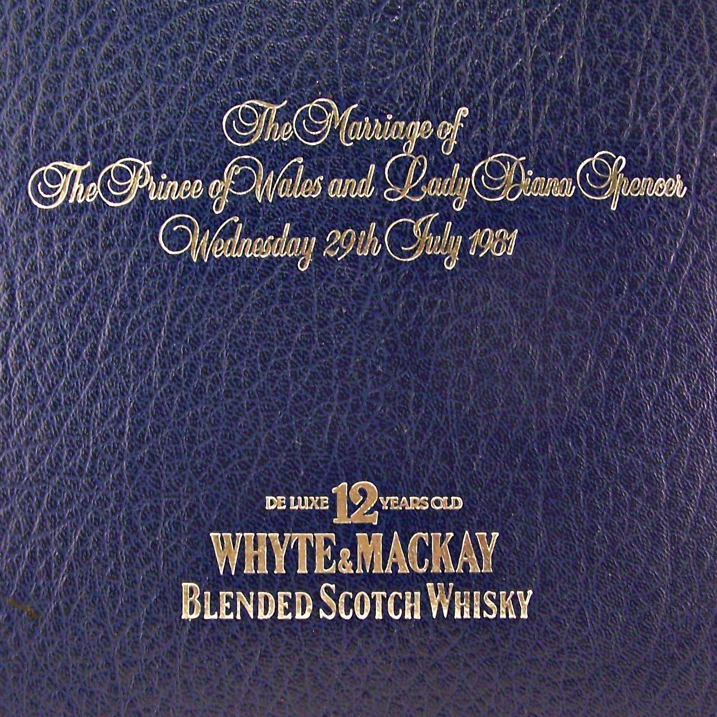 Whyte & Mackay 12 Year Old Marriage of The Prince of Wales & Lady Diana Spencer - Image 3